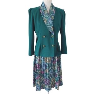 PABLO COLLECTION 2 PIECE SET JACKET/SKIRT  SIZE 10P